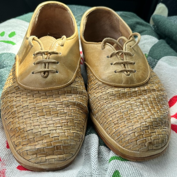 Vintage Hippopotamus Leather Shoes Made in Brazil Size 9 - Picture 2 of 7